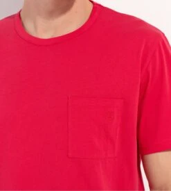 Hom Pyjama Court Charli Imprimé Noir/Rouge -Lingerie Sipp Boutique pyjama court charli pyj noir et rouge 5