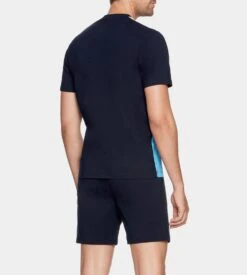 Eden Park Pyjama Court Col Rond Tricolore Bonny -Lingerie Sipp Boutique pyjama court col rond tricolore bl025 bonny 3