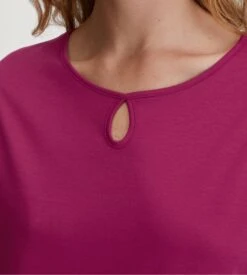 Calida Pyjama Femme En Coton Rose Imprimé Fleuri Sweet Dreams Dahlia Pink -Lingerie Sipp Boutique pyjama femme rose etoiles dahlia pink 5