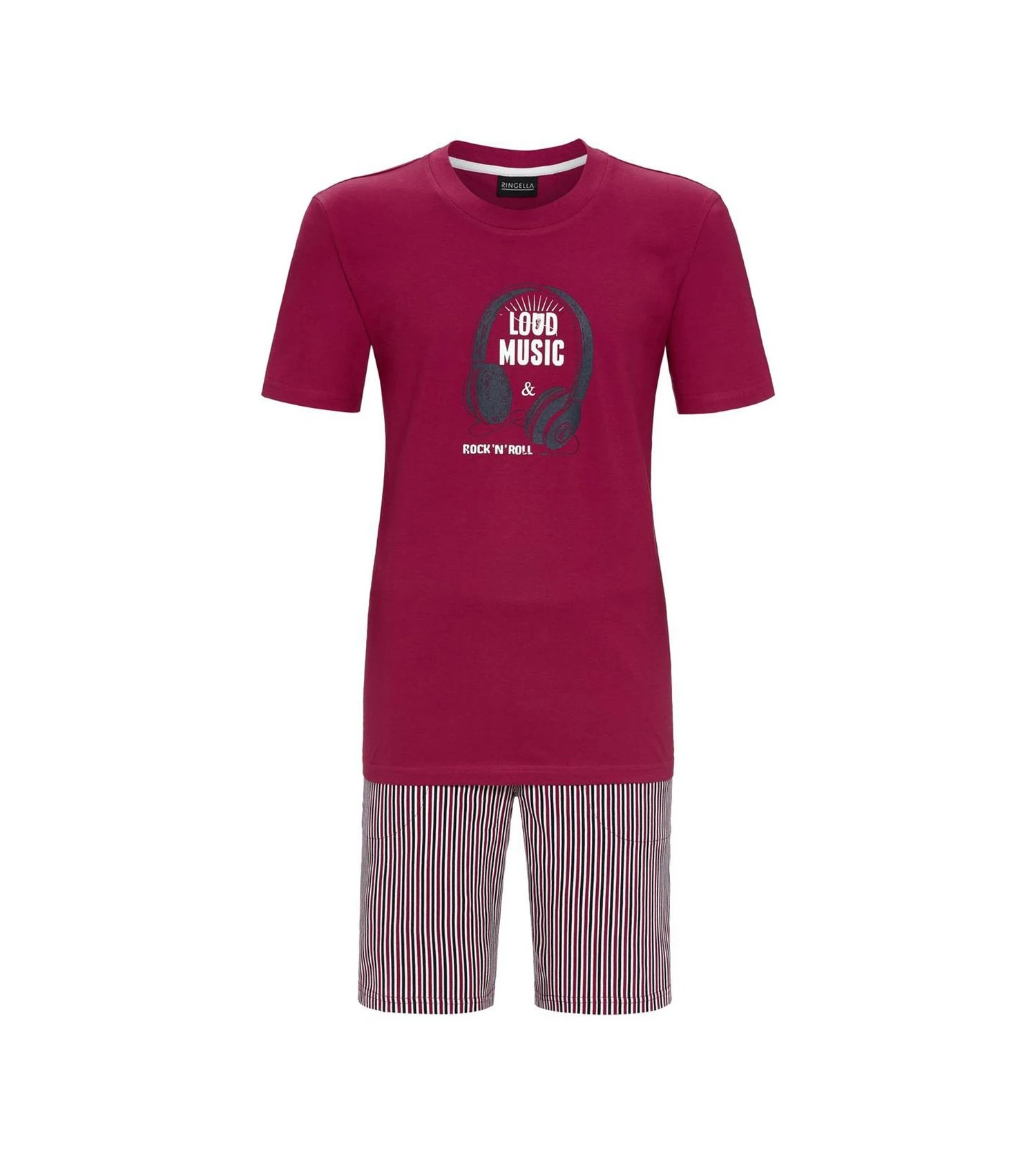 Pyjama Loud Music & Rock n' Roll Cherry Pyjama Loud Music & Rock N' Roll Cherry -Lingerie Sipp Boutique pyjama loud music rock n roll 304 cherry 1