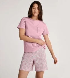 Calida Pyjama Court Femme Sweet Dreams Cherry Blossom -Lingerie Sipp Boutique pyjama short femme sweet dreams cherry blossom 5