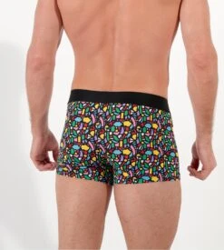 Boxer Homme édition Limitée Ft. Artiste Le D. Rêveries Multicolore -Lingerie Sipp Boutique reveries boxer briefs p023 multico print p023 multico print 3