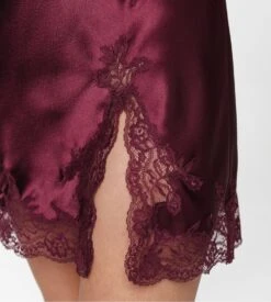 Nuisette En Satin Rima Merlot -Lingerie Sipp Boutique rima nuisette bf satin merlot 344 3
