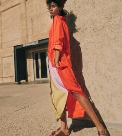 Triumph Robe Longue Boutonnée Thermal Mywear Multi-Colour -Lingerie Sipp Boutique robe longue boutonnee mywear m023 multi colour 3