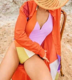 Triumph Robe Longue Boutonnée Thermal Mywear Multi-Colour -Lingerie Sipp Boutique robe longue boutonnee mywear m023 multi colour 5