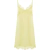 Simone Perele Nuisette Satin Secrets Jaune D'Été