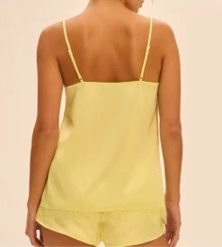 Simone Perele Top De Nuit Satin Secrets Jaune D'Été 3 Simone Perele Top De Nuit Satin Secrets Jaune D'Été -Lingerie Sipp Boutique satin secrets top de nuit 206 jaune d ete 3