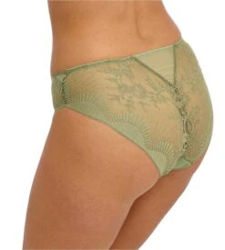 Wacoal Slip Brésilien Sensu Lace Silk Green -Lingerie Sipp Boutique sensu lace slip silk green 1