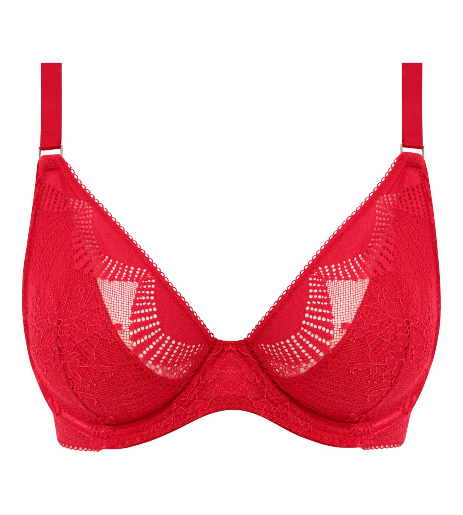 Soutien gorge plongeant avec armatures rouge en dentelle Sensu Lace Salsa Wacoal Soutien Gorge Plongeant Avec Armatures Rouge En Dentelle Sensu Lace Salsa -Lingerie Sipp Boutique sensu lace soutien gorge armatures rouge salsa 1