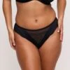 PRIMA DONNA String Semi Transparent Dentelle Shimla Noir