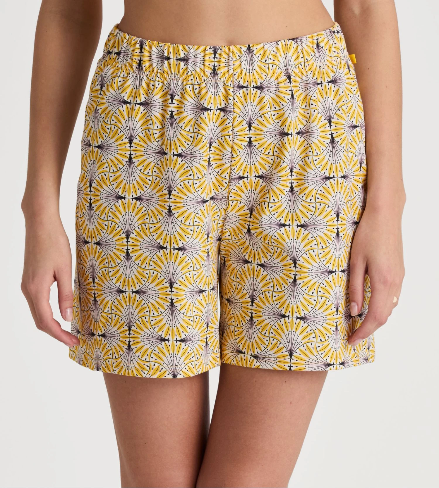 Short d'intérieur Jaune Favourites Sun Ray Flower Yellow Calida Short D'intérieur Jaune Favourites Sun Ray Flower Yellow -Lingerie Sipp Boutique short d imp 024 ray flower yellow