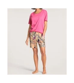 Calida Short De Pyjama Favourites Exotica Bleached Apricot -Lingerie Sipp Boutique short de pyjama favourites exotica 151 bleached apricot 3