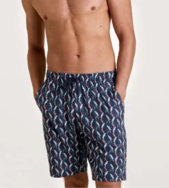 Calida Short Bermuda Homme Rmx Sleep Time Off Ultimate Grey