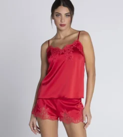 Short Splendeur Soie ROUGE -Lingerie Sipp Boutique short splendeur soie rouge 2