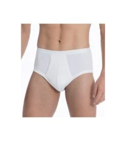 Calida Slip Avec Ouverture Twisted Cotton BLANC 001