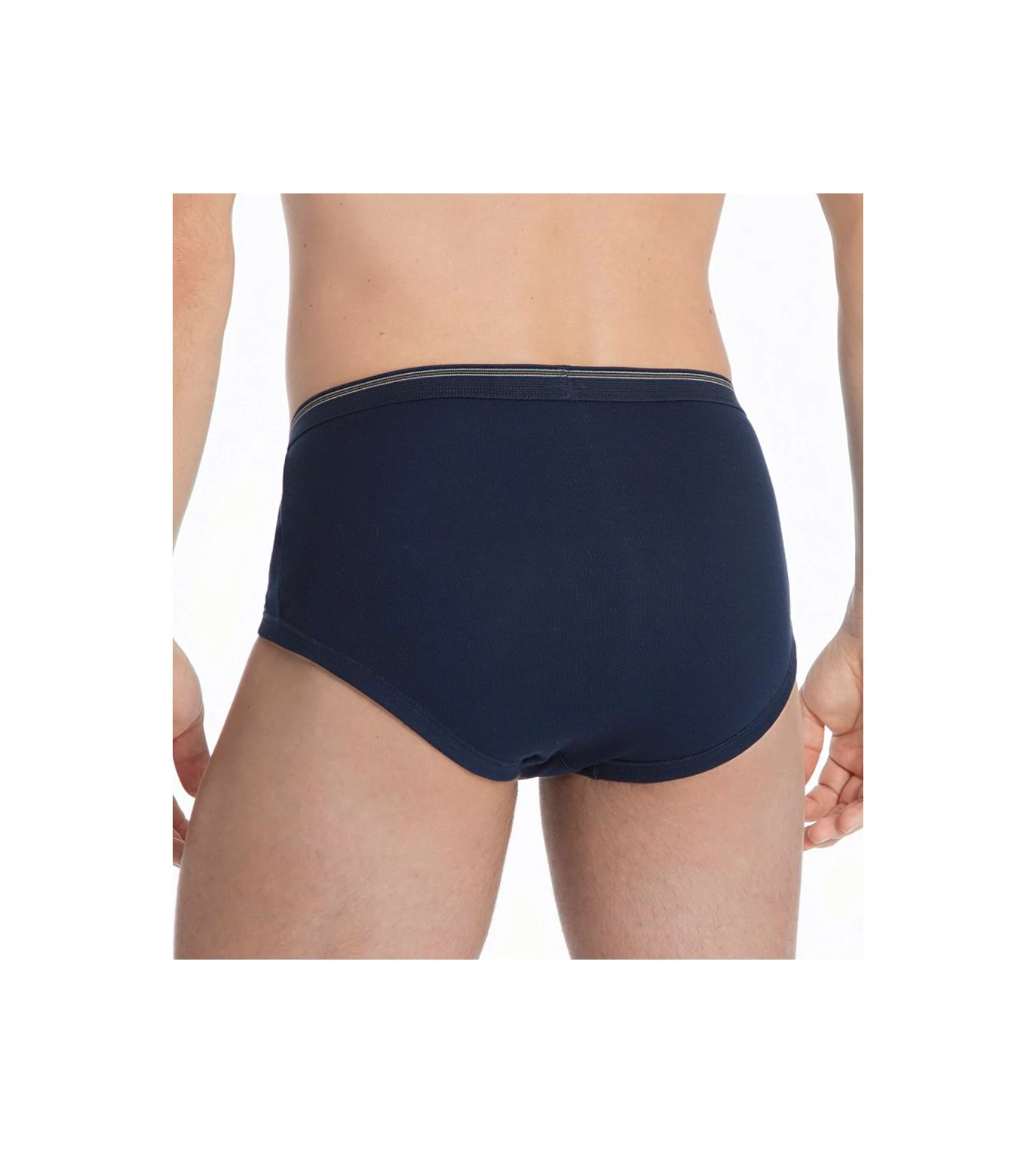 Slip avec ouverture Twisted Cotton MARINE 883 Calida Slip Avec Ouverture Twisted Cotton MARINE 883 -Lingerie Sipp Boutique slip avec ouverture twisted cotton marine 883 1