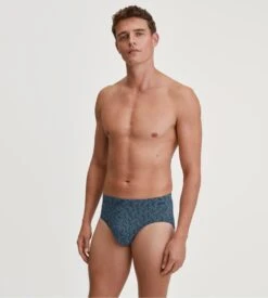 Calida Slip Homme En Tencel Et Coton Focus Trend Glacier Lake -Lingerie Sipp Boutique slip coton homme glacier lake 3