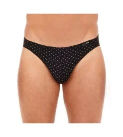 Hom Slip Microfibre Motif Cravate Max I004 Black Print 2 Hom Slip Microfibre Motif Cravate Max I004 Black Print -Lingerie Sipp Boutique slip microfibre motif cravate max i004 black print 2