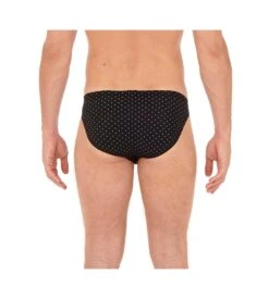 Hom Slip Microfibre Motif Cravate Max I004 Black Print 3 Hom Slip Microfibre Motif Cravate Max I004 Black Print -Lingerie Sipp Boutique slip microfibre motif cravate max i004 black print 3