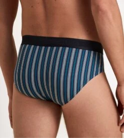 Calida Slip Homme Grafic Cotton Insignia Blue -Lingerie Sipp Boutique slip midi homme 407 insignia blue 2