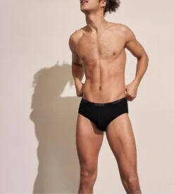 Slip Sloggi Men Basic Midi NOIR -Lingerie Sipp Boutique slip sloggi men basic midi noir 2