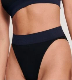 Slip échancré Sloggi EVER INFUSED Aloe Vera Bleu Noir 3 Slip échancré Sloggi EVER INFUSED Aloe Vera Bleu Noir -Lingerie Sipp Boutique sloggi ever infused aloe high leg 04 noir noir 3