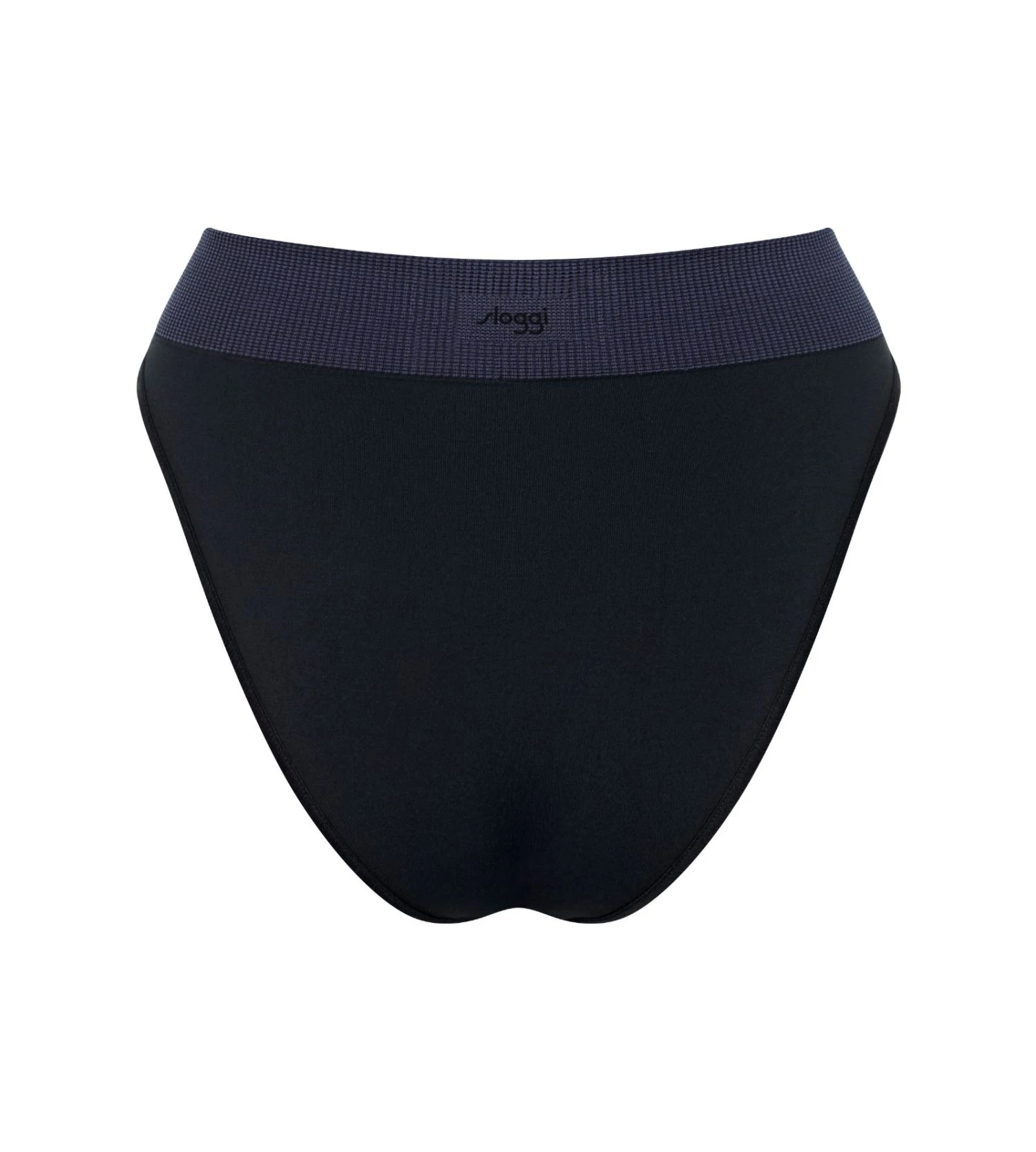 Slip échancré Sloggi EVER INFUSED Aloe Vera Bleu Noir Slip échancré Sloggi EVER INFUSED Aloe Vera Bleu Noir -Lingerie Sipp Boutique sloggi ever infused aloe high leg 04 noir noir 4