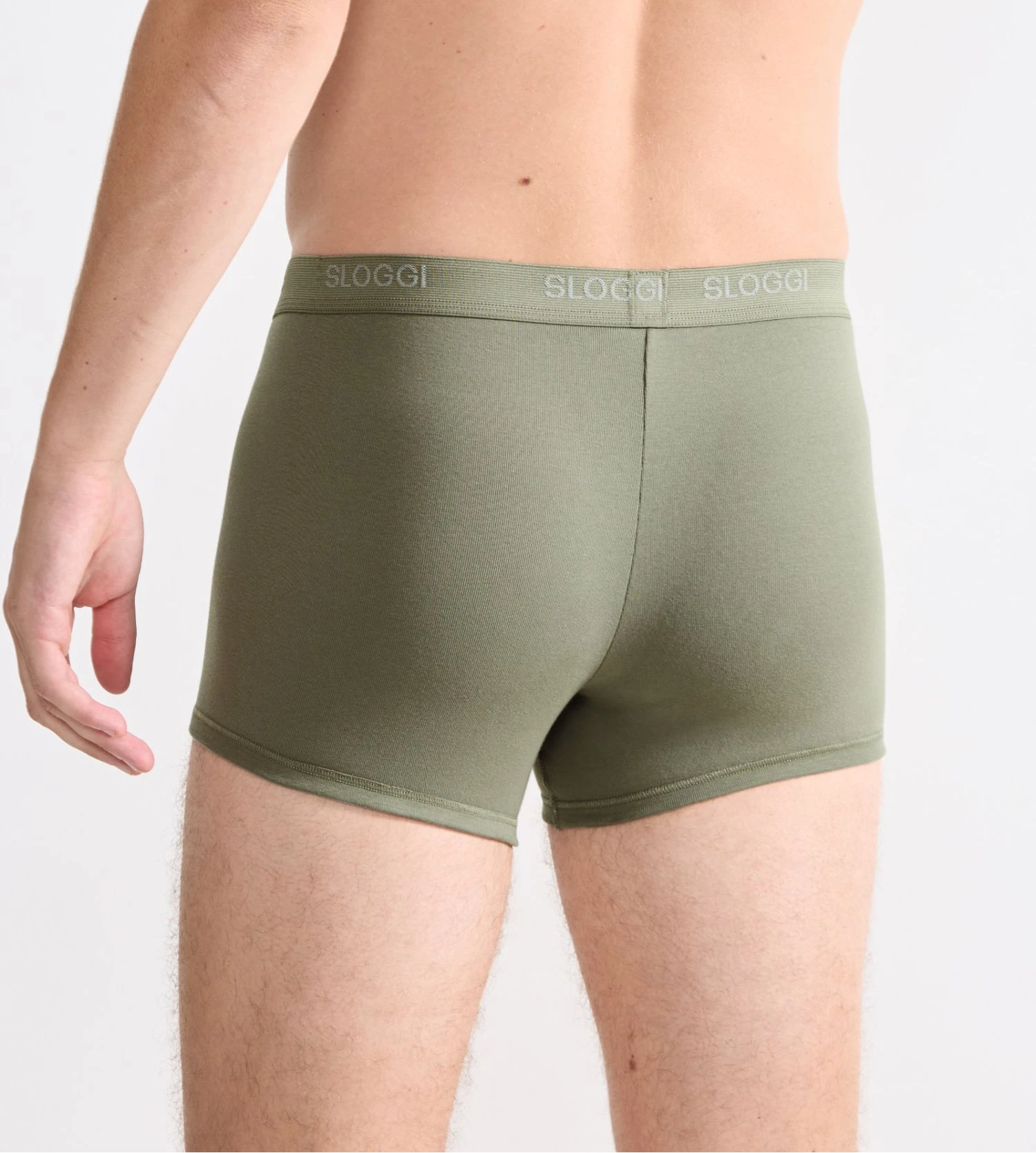 Slip Sloggi Men Basic Short Vert Slip Sloggi Men Basic Short Vert -Lingerie Sipp Boutique sloggi fm short 00iq moss green old 3