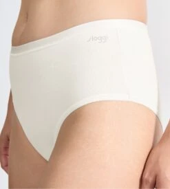 Sloggi Lot De 3 Slips Midi Go Daily Cotton Silk White -Lingerie Sipp Boutique sloggi go daily cotton midi 3p 00gz silk white 3