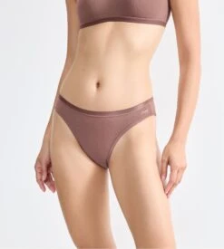Sloggi Lot De 3 Slips Mini Go Daily Cotton Cacao -Lingerie Sipp Boutique sloggi go daily cotton mini 3p 1141 cacao 2