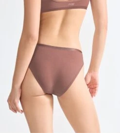 Sloggi Lot De 3 Slips Mini Go Daily Cotton Cacao -Lingerie Sipp Boutique sloggi go daily cotton mini 3p 1141 cacao 5