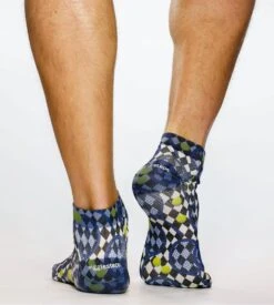 Chaussettes Homme Blue Racket 3 Chaussettes Homme Blue Racket -Lingerie Sipp Boutique socquettes sneaker blue racket imprime multicolore 3