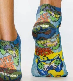 Chaussettes Homme Gaming I 2 Chaussettes Homme Gaming I -Lingerie Sipp Boutique socquettes sneaker gaming i imprime multicolore 2