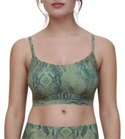 Chantelle Brassière à Coques Softstretch Imprimé Python
