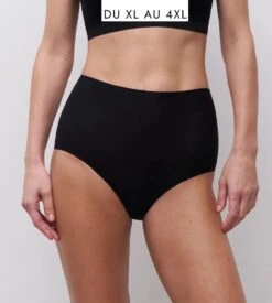 Chantelle Culotte Maxi +size (XL - 4XL) SoftStretch Noir