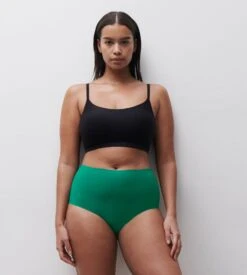 Chantelle Culotte Maxi +size (XL - 4XL) SoftStretch Vert Racing Club -Lingerie Sipp Boutique softstretch culotte maxi grande taille 0fb racing club 3