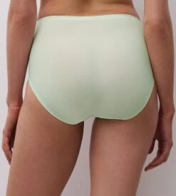 Chantelle Culotte Maxi Softstretch Rose Decoupée Vert/Rose -Lingerie Sipp Boutique softstretch culotte maxi rose decoupee 2