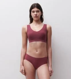 Chantelle Shorty SoftStretch Rouge Sienne -Lingerie Sipp Boutique softstretch shorty 0k7 sienne 2