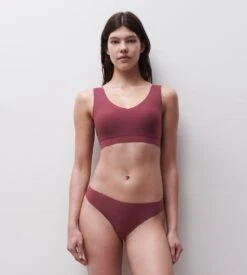 Chantelle String SoftStretch Rouge Sienne 3 Chantelle String SoftStretch Rouge Sienne -Lingerie Sipp Boutique softstretch string 0k7 sienne 3