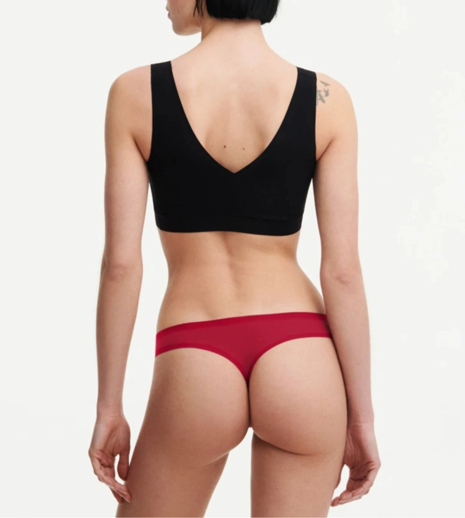 String SoftStretch Rouge Passion Chantelle String SoftStretch Rouge Passion -Lingerie Sipp Boutique softstretch string 0me rouge passion 4