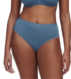 Chantelle String Taille Haute Softstretch Stripes Bleu Jeans -Lingerie Sipp Boutique softstretch string taille haute 00c bleu jeans 2