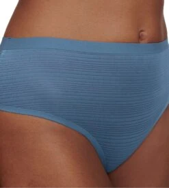 Chantelle String Taille Haute Softstretch Stripes Bleu Jeans -Lingerie Sipp Boutique softstretch string taille haute 00c bleu jeans 3