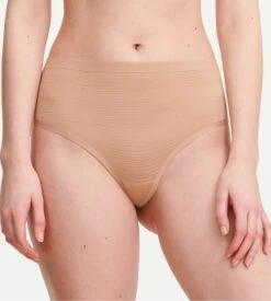 Chantelle String Taille Haute Sirocco Beige