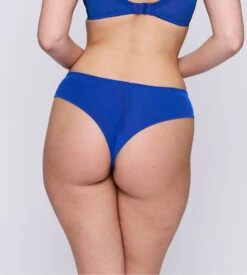 PRIMA DONNA String Sophora Blue Print -Lingerie Sipp Boutique sophora string bleu 2