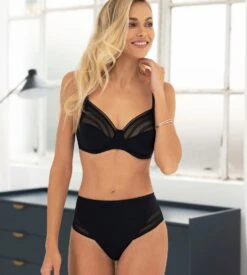 Soutien-gorge Bien-être Armatures New Apesanteur Noir -Lingerie Sipp Boutique soutien gorge bien etre armatures new apesanteur noir 2