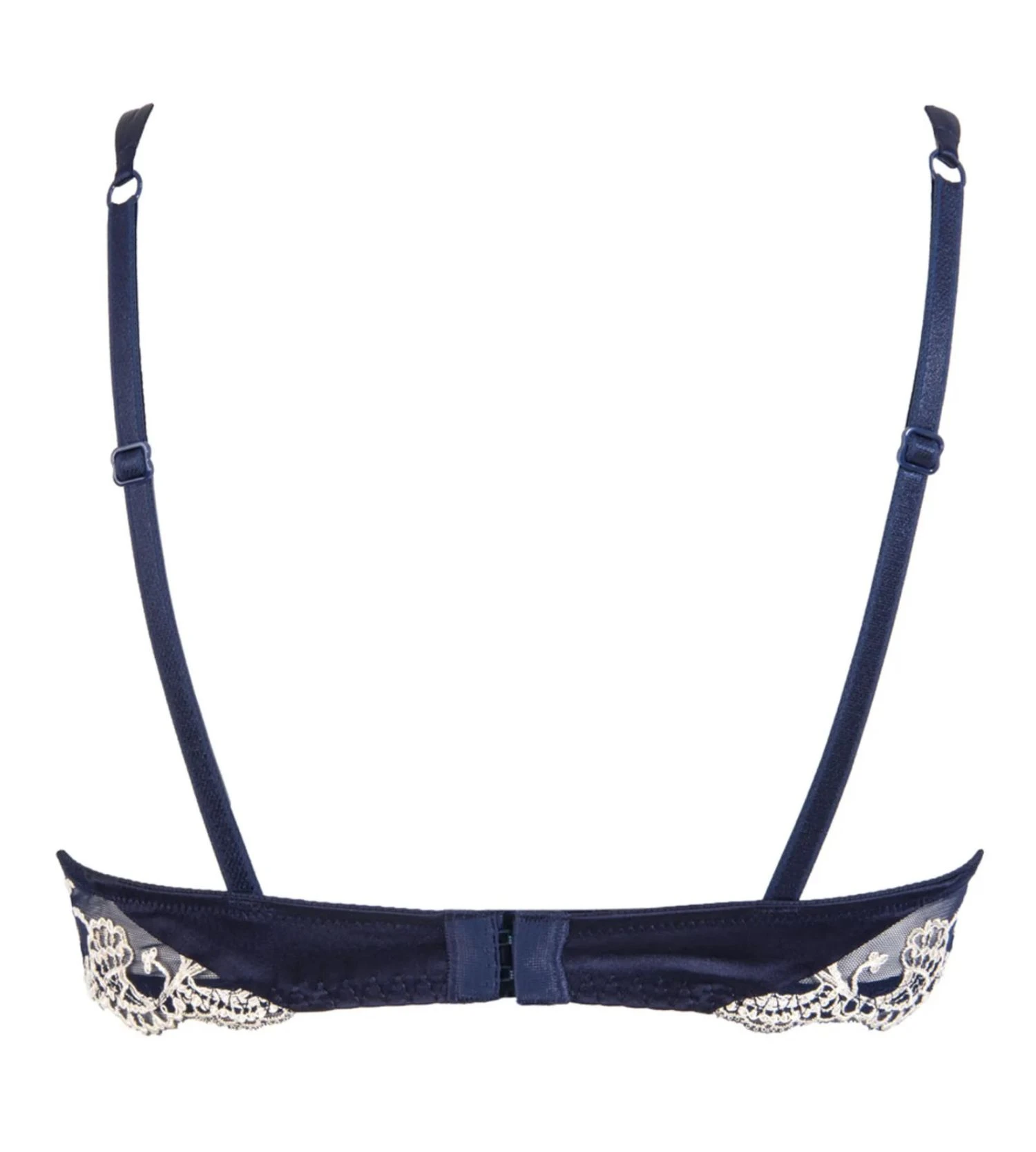 Soutien-gorge coques Splendeur Soie MARINE OR Soutien-gorge Coques Splendeur Soie MARINE OR -Lingerie Sipp Boutique soutien gorge coques splendeur soie marine or 2