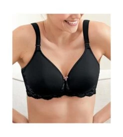 ANITA Soutien-gorge D'allaitement Facile Miss Lovely Noir -Lingerie Sipp Boutique soutien gorge d allaitement facile 001 noir 6