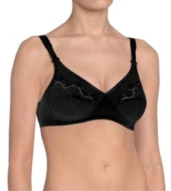 Soutien-gorge Triumph Élasti Cross + Cotton Noir