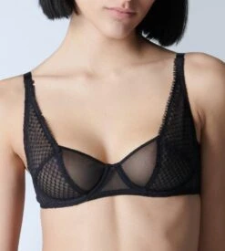 Simone Perele Soutien-gorge Plongeant Manon Noir