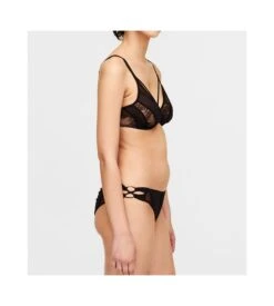 Soutien-gorge Plongeant Mystery NOIR -Lingerie Sipp Boutique soutien gorge plongeant mystery noir 4